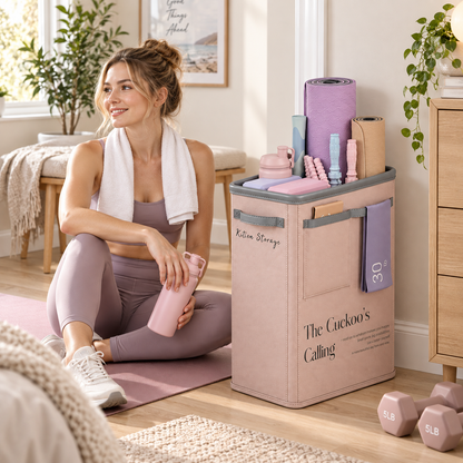 Foldable Yoga & Fitness Storage Bin