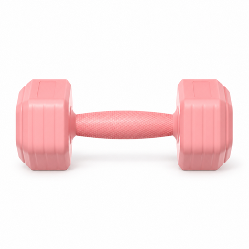 2KG Pink Dumbbell Set