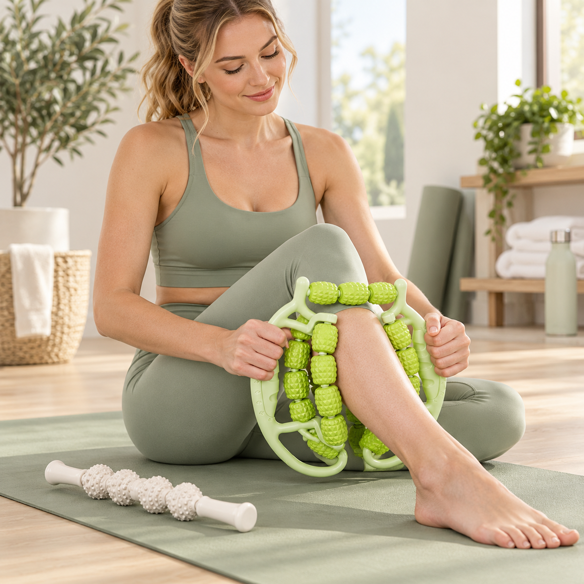 23-Roller Leg Massager Set