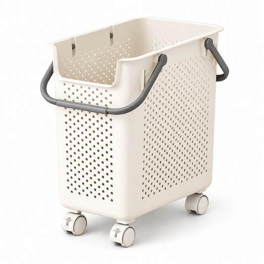 Rolling Sports & Yoga Storage Cart